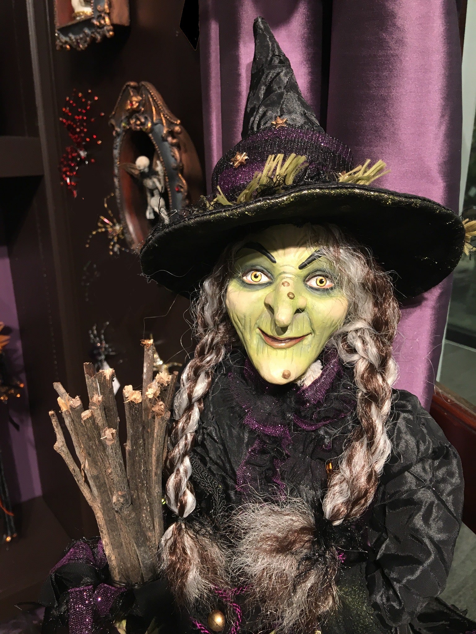 "Katherine's Collection Brunhilda Witch, 18"""
