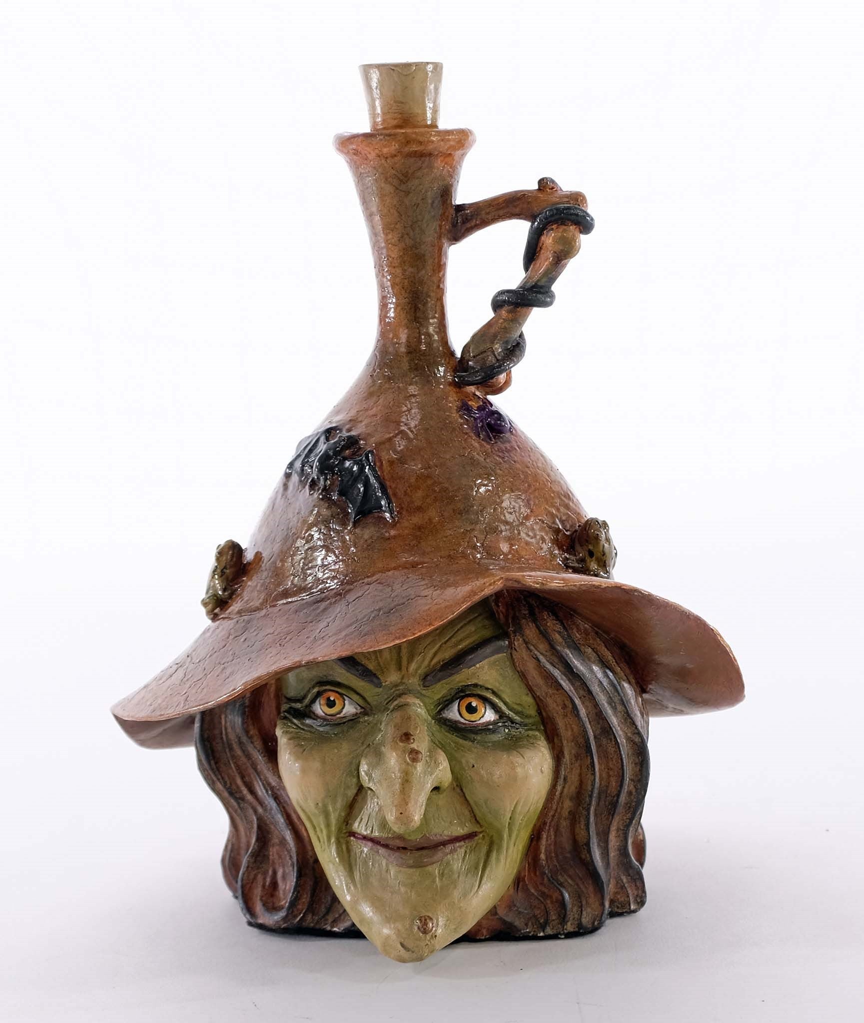 Katherine's Collection Brunhilda's Witch Jug Head
