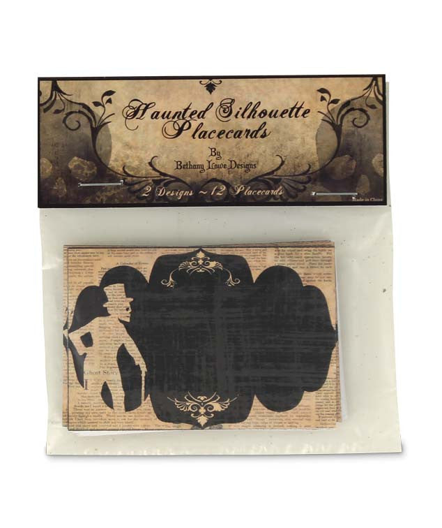 Silhouette Place Cards