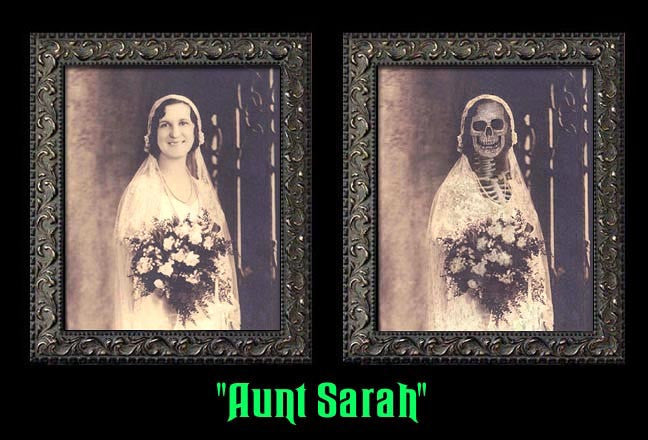 Aunt Sarah Changing Portrait
