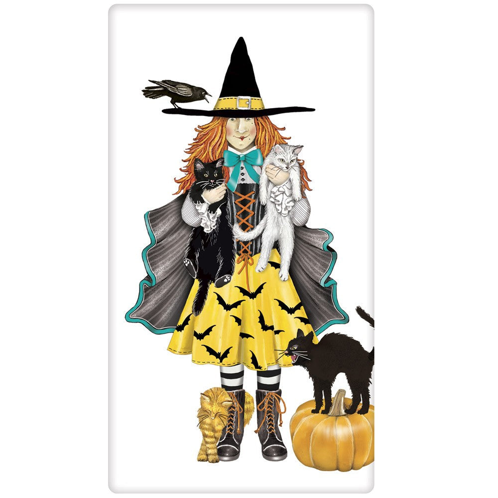 Cat Witch Towel