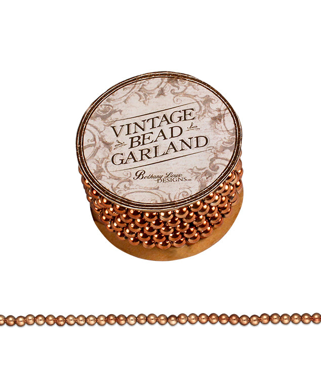 Copper Mini Bead Garland