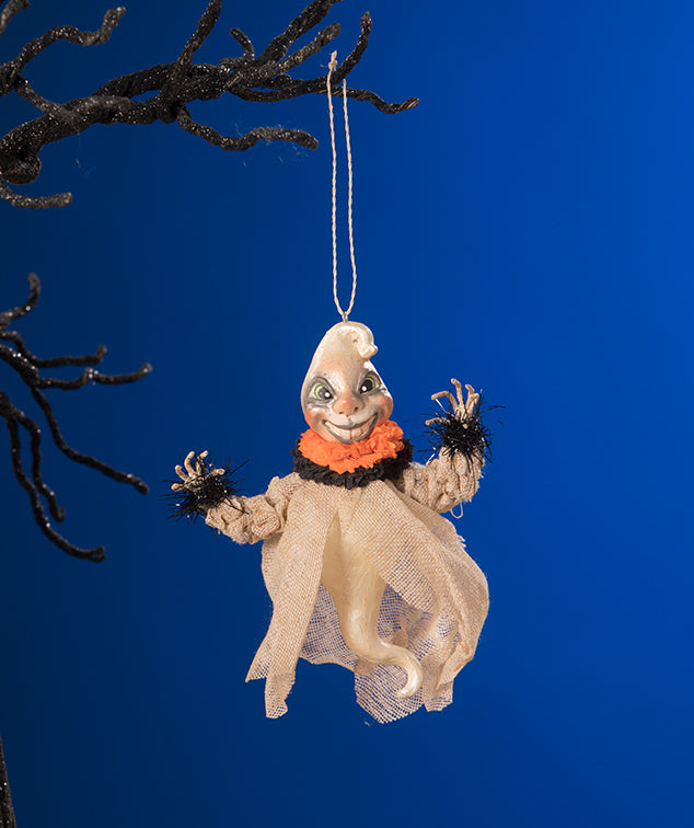 Dexter the Hexter Ghost Ornament