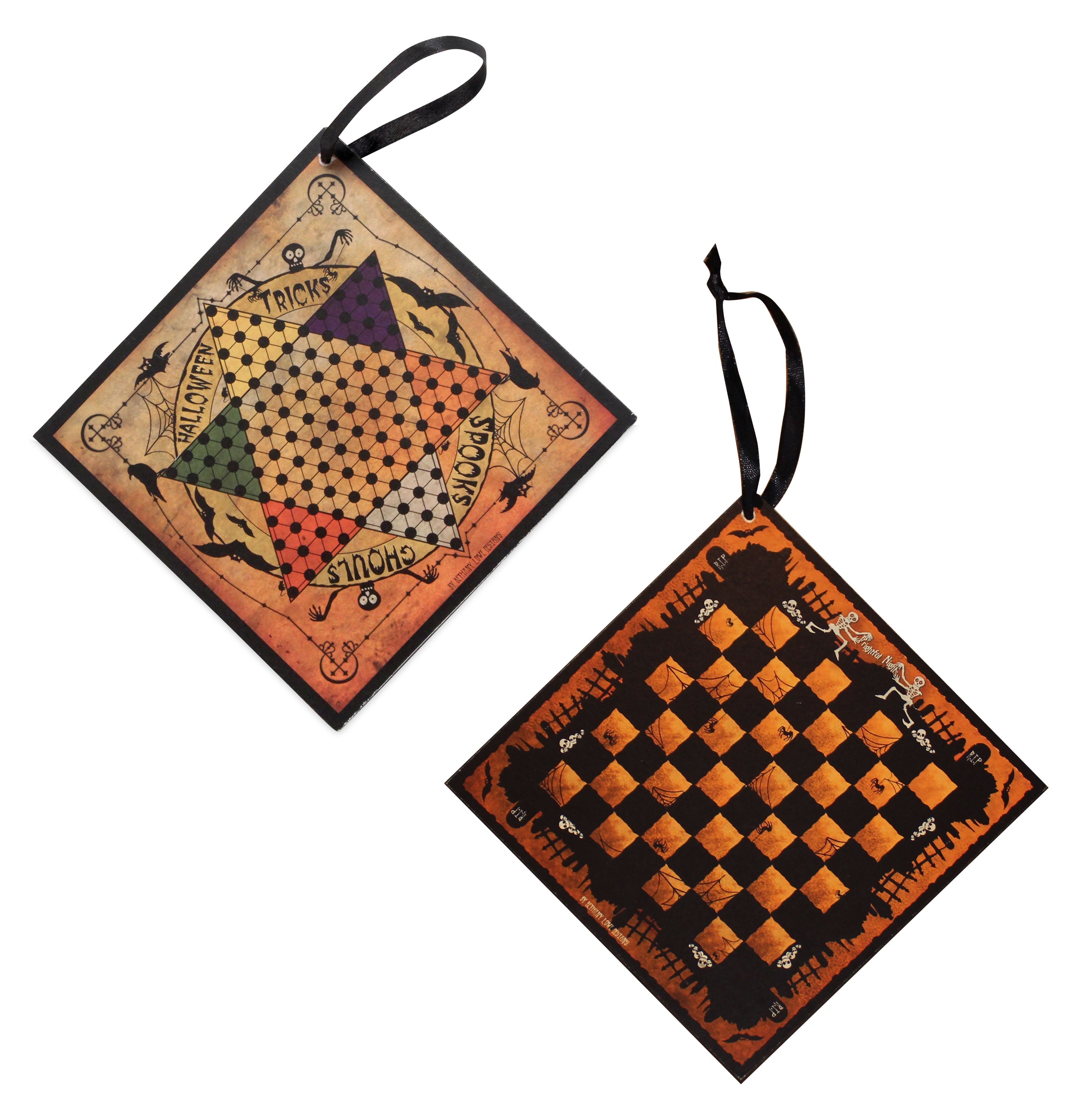 Halloween Gameboard Ornaments