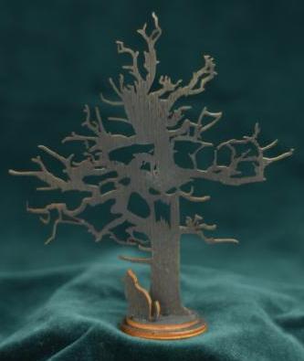 Haunted Tree Silhouette