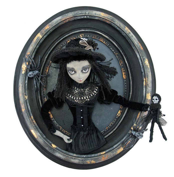 Kat Victorian Goth Girl Portrait
