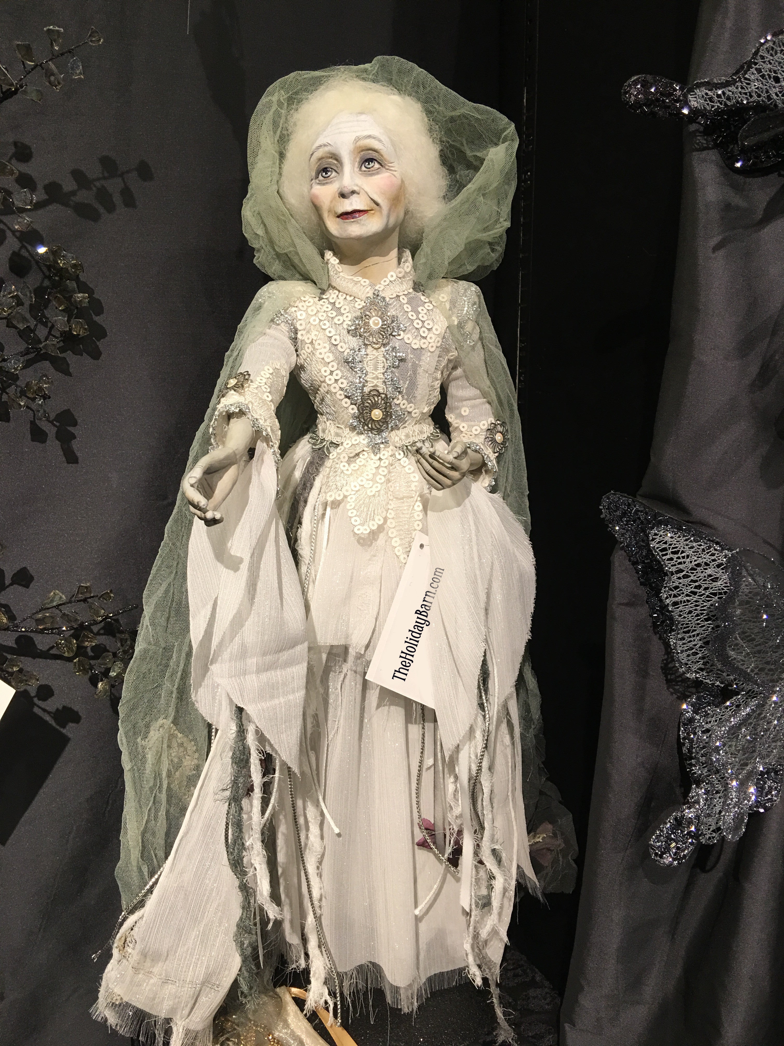 "Lady in Mourning Ghost Bride - 23"""