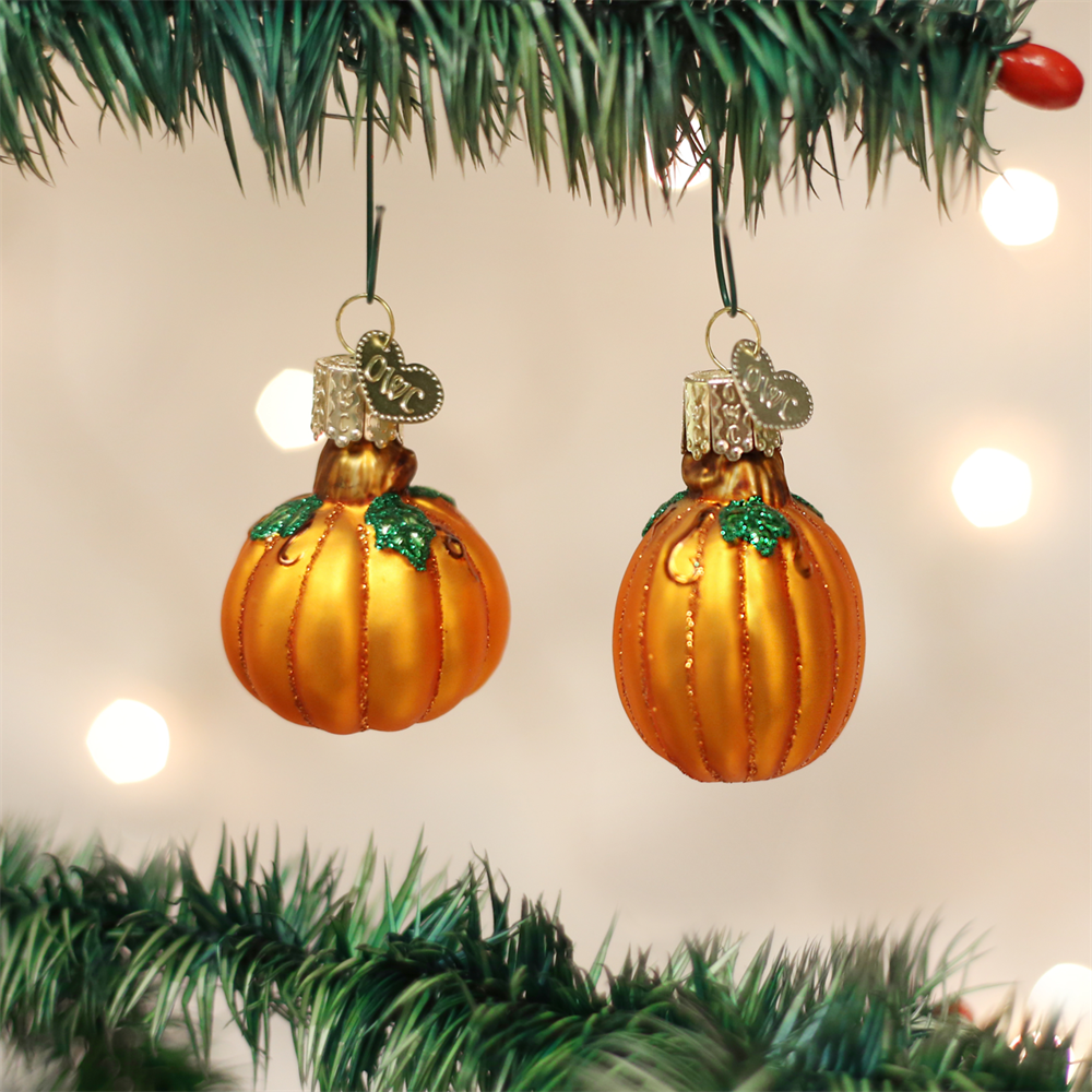 Miniature Pumpkin Ornaments