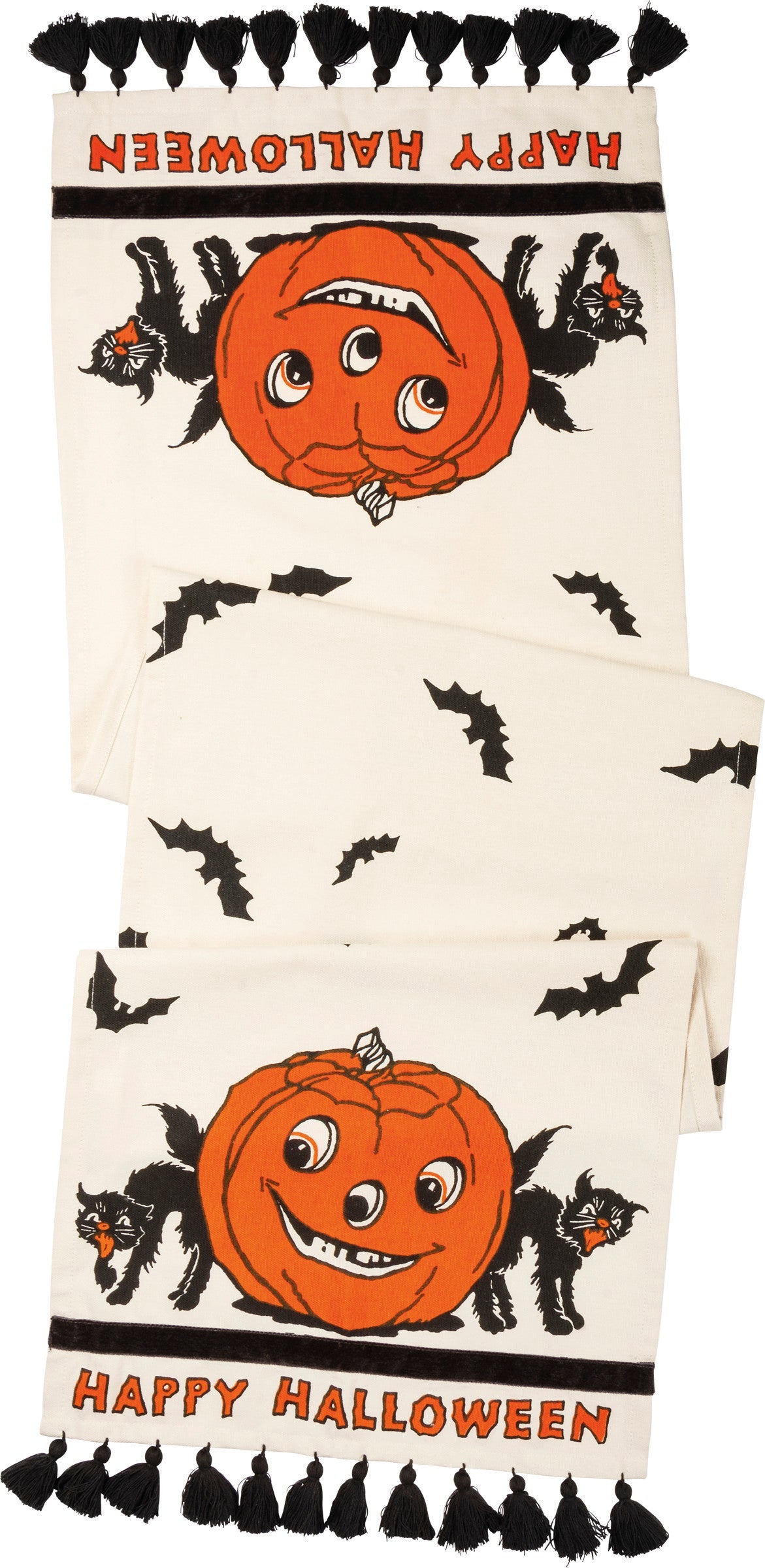 Retro Halloween Table Runner