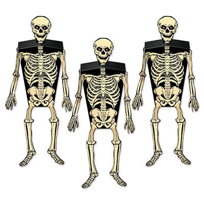 Skeleton Party Favor Boxes
