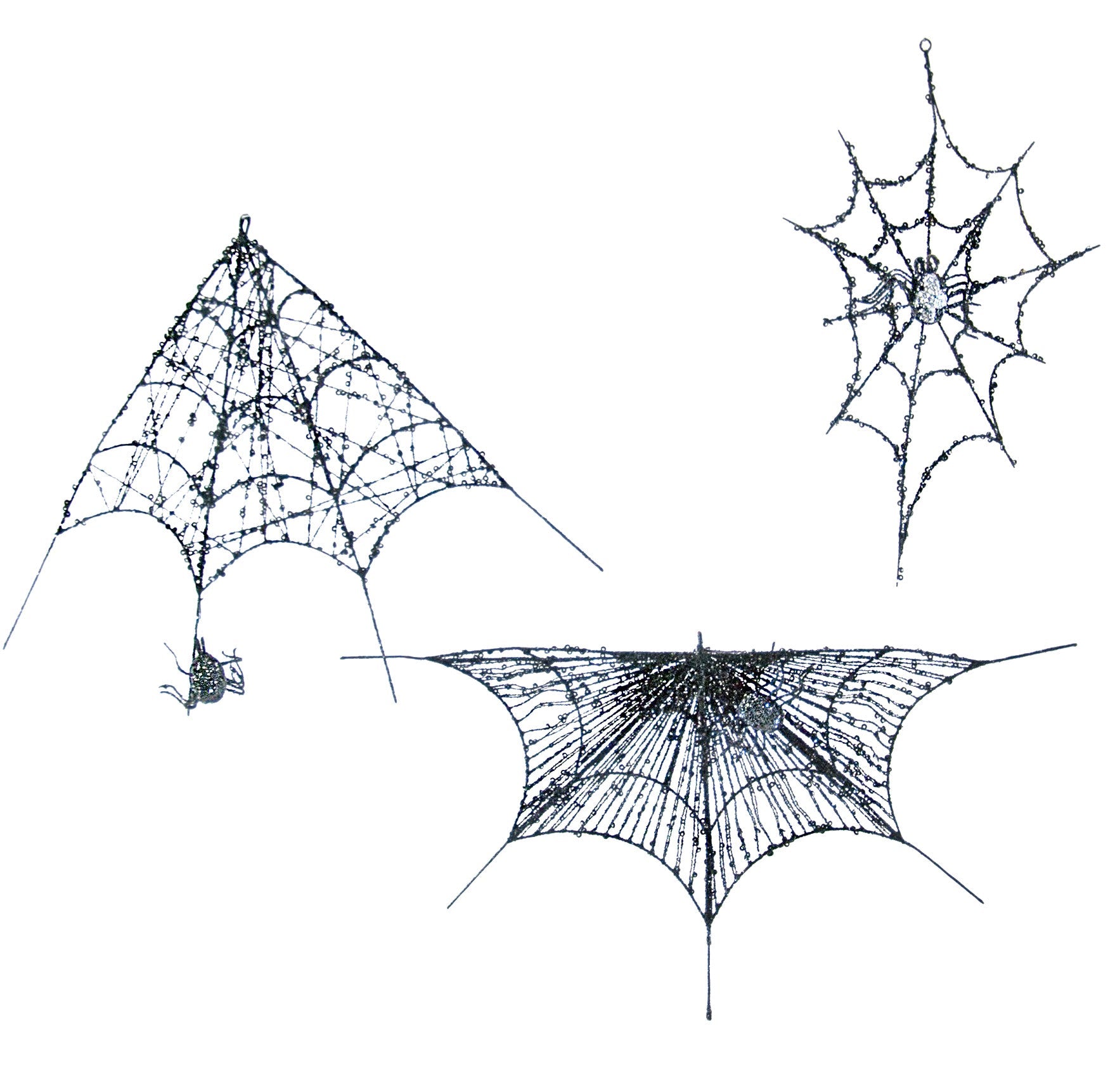 Spider Web Ornaments