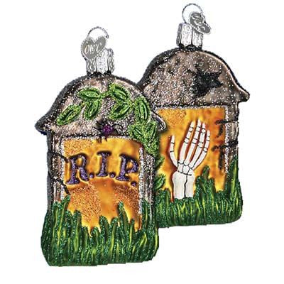 Tombstone Halloween Ornament