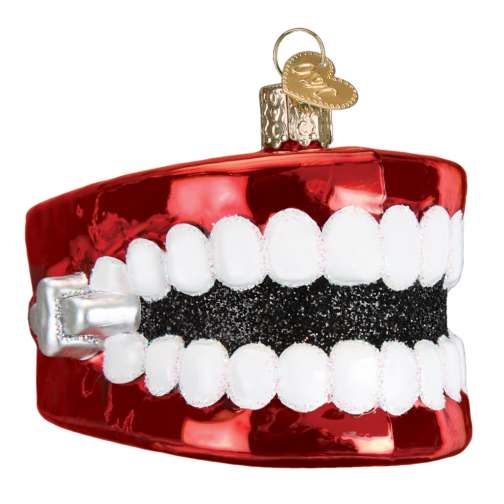 Wind Up Teeth Ornament
