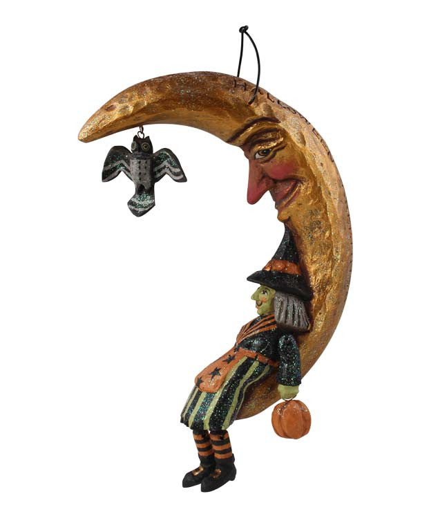 Witch Resting on Moon